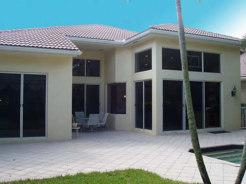 exterior back